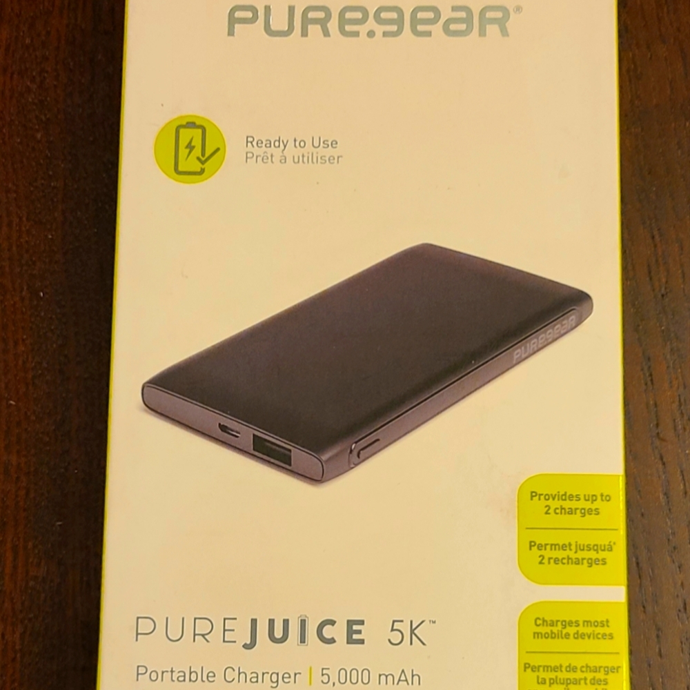 PureJuice Slim 5K Portable Charger